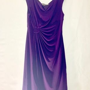 LONG PURPLE DRESS